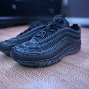Nike air max 97 triple black size 11